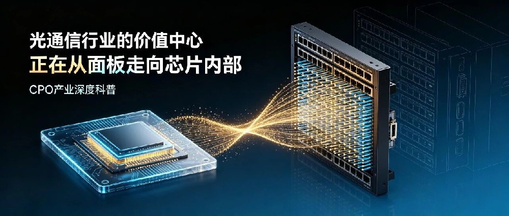 【第八十六期】CPO（共封装光学）：光通信行业的价值中心，正在从面板走向芯片内部